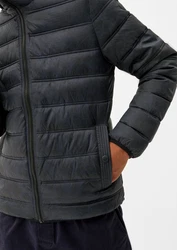 QS Allwetterjacke Steppjacke Schwarz/Dunkelgrau/Dunkelblau