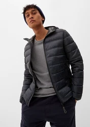 QS Allwetterjacke Steppjacke Schwarz/Dunkelgrau/Dunkelblau