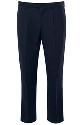 JP1880 5-Pocket-Jeans Leinenmix-Anzughose Paros Business Dunkelblau/Blau/Hellblau