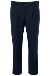 JP1880 5-Pocket-Jeans Leinenmix-Anzughose Paros Business Dunkelblau/Blau/Hellblau