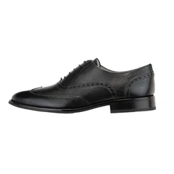 Strellson Herren Lace Up Jones New Harley Brogue Sneaker Schwarz/Braun/Hellblau