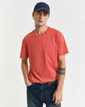 GANT Herren T-Shirt - REG TONAL SHIELD T-SHIRT Rot/Orange