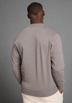 DELMAO Sweatshirt Rundhals Beige/Braun/Khaki/Grau