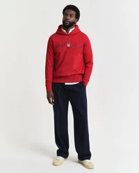 GANT Sweatshirt GRAPHIC HOODIE Rot