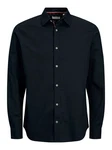 JACK & JONES Hemd JJPIERRE Dunkelblau/Hellblau/Schwarz JACK & JONES Hemd JJPIERRE Dunkelblau/Hellblau/Schwarz