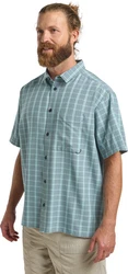 Jack Wolfskin Funktionshemd MESETA SHIRT Blau/Khaki/Grau