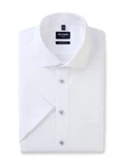 OLYMP Kurzarmhemd Luxor modern fit Creme/Weiß
