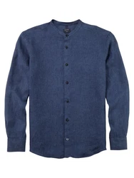 OLYMP Hemd Casual Dunkelblau/Blau