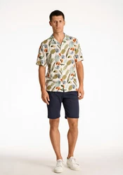 LINDBERGH Flanellhemd Freizeithemd Gelb
