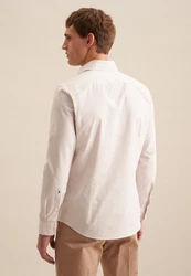 seidensticker Businesshemd Schwarze Rose Slim Langarm Kentkragen Khaki/Beige/Grau/Dunkelrot/Weiß