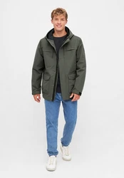 Derbe Funktionsjacke Phoeby dog Dunkelgrün/Grün