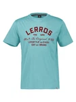 LERROS T-Shirt mit Print Türkis/Grün/Hellblau