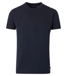 VENTI T-Shirt uni Dunkelblau