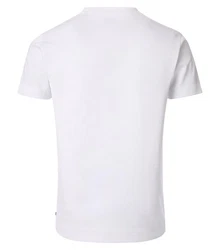 VENTI T-Shirt uni Weiß/Creme/Grau