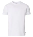 VENTI T-Shirt uni Weiß/Creme/Grau