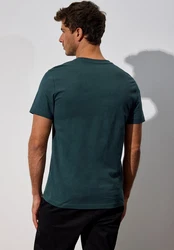 STREET ONE MEN T-Shirt Dunkelgrün/Grün
