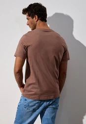 STREET ONE MEN T-Shirt Braun/Dunkelbraun