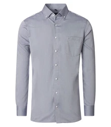 CASAMODA Businesshemd COMFORT FIT Grau/Dunkelblau/Blau/Hellblau