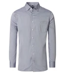 CASAMODA Businesshemd COMFORT FIT Grau/Dunkelblau/Blau/Hellblau