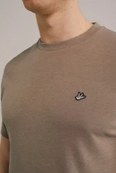 WE Fashion T-Shirt Khaki/Braun/Grau/Beige