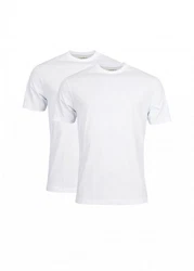 Daniel Hechter T-Shirt Rundhals Regular Fit Weiß/Grau/Creme