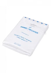 Daniel Hechter T-Shirt Rundhals Regular Fit Weiß/Grau/Creme