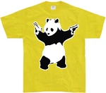 BANKSY T-Shirt Panda Gelb/Grün BANKSY T-Shirt Panda Gelb/Grün