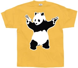 BANKSY T-Shirt Panda Gelb