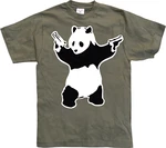 BANKSY T-Shirt Panda Dunkelgrün BANKSY T-Shirt Panda Dunkelgrün