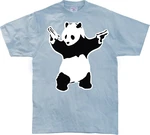 BANKSY T-Shirt Panda Hellblau/Blau