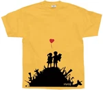 BANKSY T-Shirt Finally Gelb