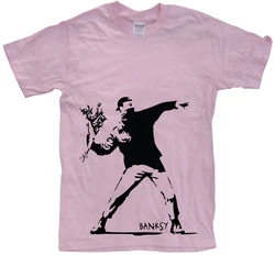 BANKSY T-Shirt Lila/Rosa