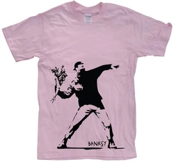 BANKSY T-Shirt Lila/Rosa