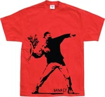 BANKSY T-Shirt Rot/Orange
