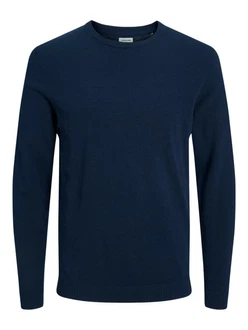 Jack & Jones Strickpullover JJEBASIC KNIT CREW NECK