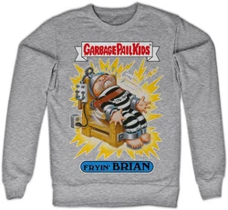 Garbage Pail Kids Rundhalspullover Fryin' Brian Creme/Grau/Gelb/Hellblau/Silber