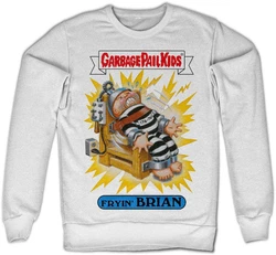 Garbage Pail Kids Rundhalspullover Fryin' Brian Gelb/Creme/Silber/Hellblau/Grau