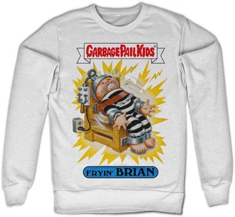 Garbage Pail Kids Rundhalspullover Fryin' Brian Gelb/Creme/Silber/Hellblau/Grau