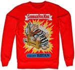 Garbage Pail Kids Rundhalspullover Fryin' Brian Rot