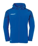 uhlsport Sweatjacke Goal 25 Evo Woven Kapuzenjacke Blau/Hellblau/Gelb
