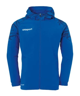 uhlsport Sweatjacke Goal 25 Evo Woven Kapuzenjacke Blau/Hellblau/Gelb