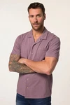 JP1880 Kurzarmhemd JP AWARE Jersey-Hemd Dunkelrot/Lila