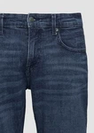 QS Stoffhose Jeans Rick Dunkelblau/Lila/Blau