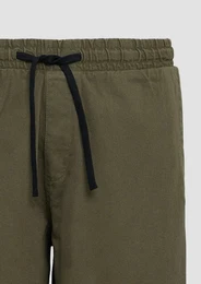 Stoffhose Gewaschene Jogger aus Heavy Twill Gummizug