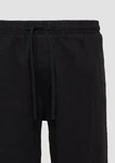 QS Stoffhose Jogger Heavy Twill Schwarz