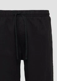 Stoffhose Gewaschene Jogger aus Heavy Twill Gummizug