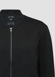s.Oliver BLACK LABEL Outdoorjacke JOGG Bomberjacke Schwarz