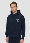 s.Oliver Sweatshirt Softer Hoodie im Relaxed Fit Dunkelblau/Blau
