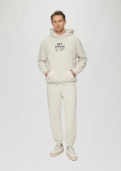 s.Oliver Sweatshirt Softer Hoodie im Relaxed Fit Weiß/Beige/Khaki/Grau/Creme