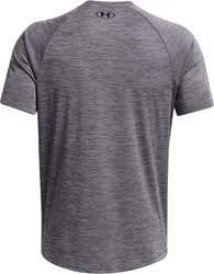 Under Armour T-Shirt UA Tech Textured SS Dunkelgrau/Hellgrau/Grau/Rot